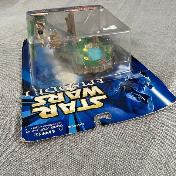 Star Wars Micro Machines Action Fleet Episode 1 Mini Scene 1 Stap Invasion 68120 - Picture 6 of 6